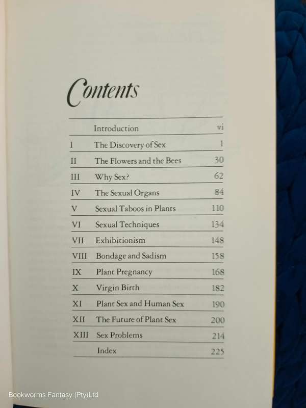 The Sex Life of Plants by Alec Bristow