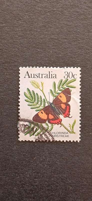 AUSTRALIA 1983 BUTTERFLIES