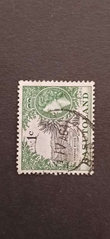 BASUTOLAND 1961-63 QUEEN ELIZABETH II LOCAL MOTIFS