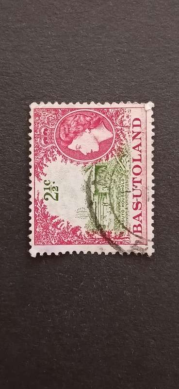 BASUTOLAND 1961-63 QUEEN ELIZABETH II LOCAL MOTIFS