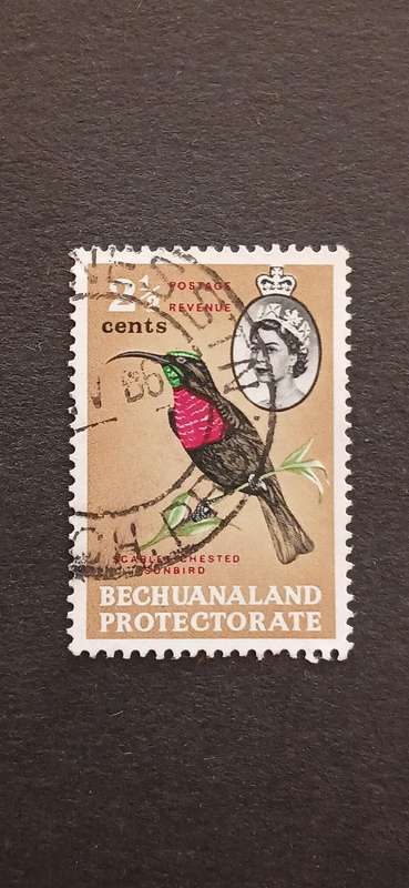 BECHUANALAND PROTECTORATE 1961 BIRDS AND LOCAL MOTIFS