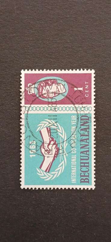 BECHUANALAND PROTECTORATE 1965 INTERNATIONAL CO-OPERATION YEAR