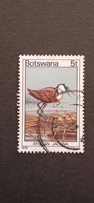 BOTSWANA 1978 BIRDS