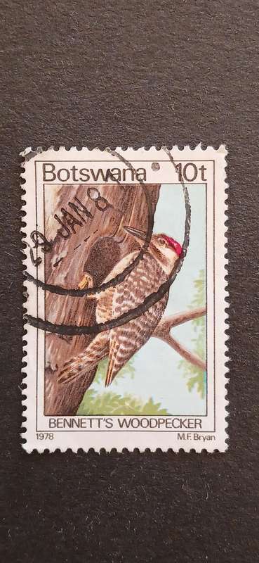 BOTSWANA 1978 BIRDS