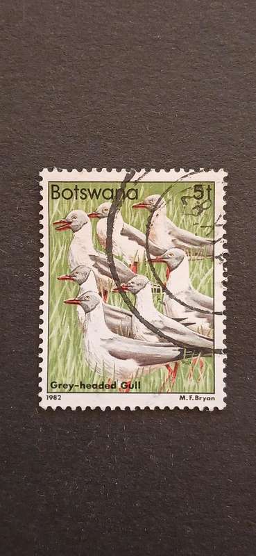 BOTSWANA 1982 BIRDS