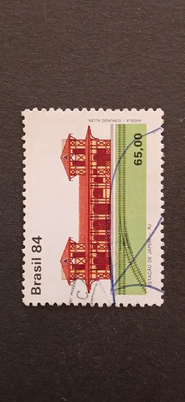 BRAZIL 1984 PRESERVATION OF HISTORIC RAILWAY STATIONS