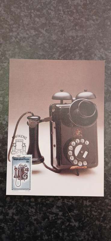 BOPHUTHATSWANA 1984 HISTORY OF THE TELEPHONE