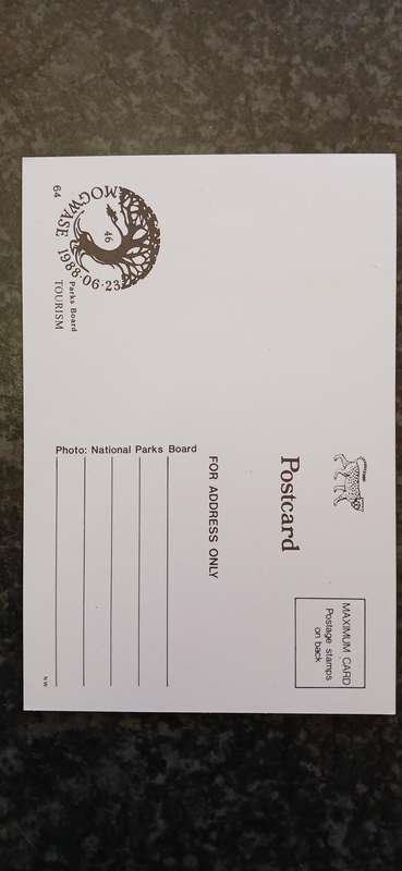 BOPHUTHATSWANA 1988 NATIONAL PARKS BOARD