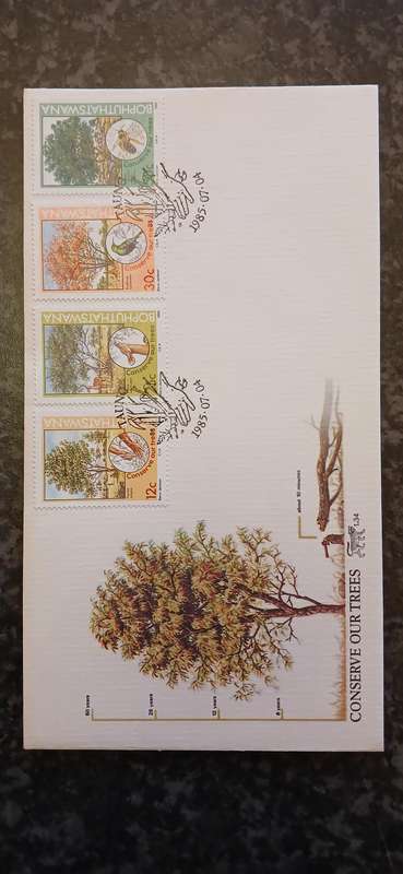 BOPHUTHATSWANA 1985 TREE CONSERVATION
