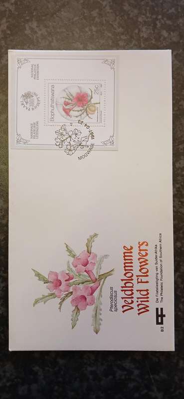 BOPHUTHATSWANA 1987 WILD FLOWERS