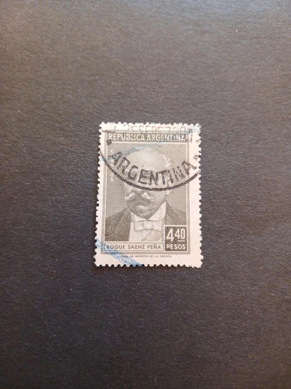 ARGENTINA 1957 ROQUE SAENZ PENA STATESMAN
