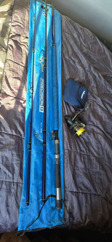 Okuma precision 13ft + daiwa bg 4500