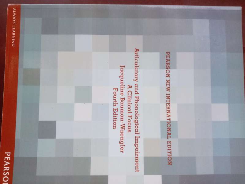 Articulatory and Phonological impairment 4ed