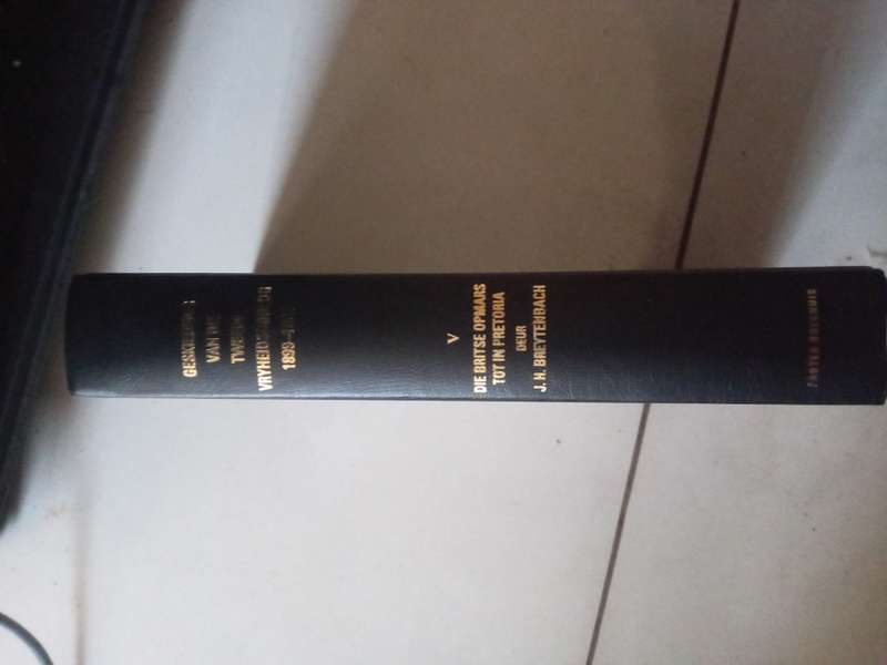Geskiedenis van die tweede vryheidsoorlog 1899 tot 1902 vol V