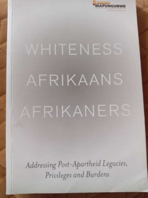 Whiteness Afrikaans Afrikaners
