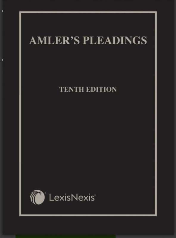 Amlers pleadings 10th ed