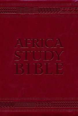 NLT Africa Study Bible Burgundy Imitation Leather
