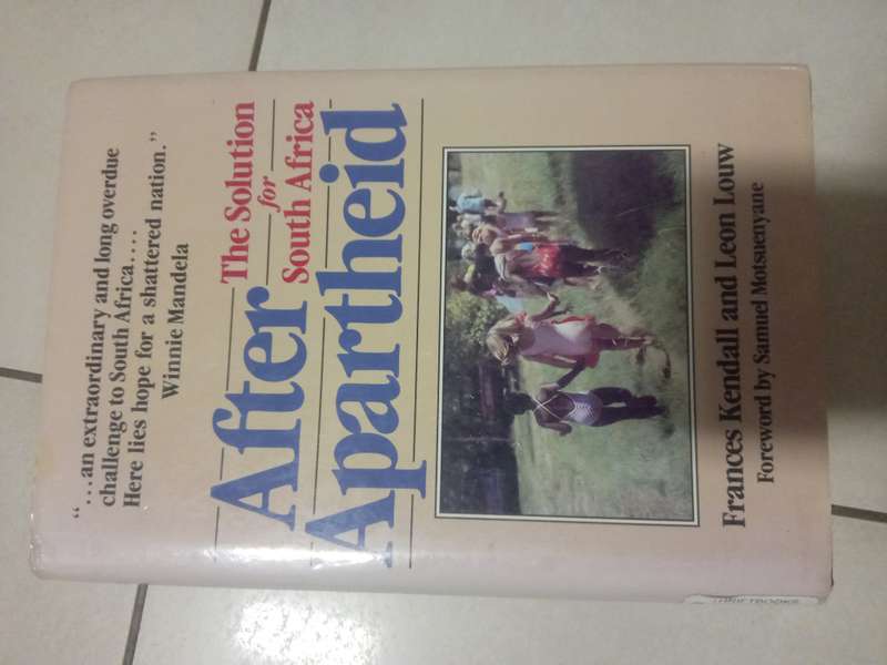 After Apartheid: The Solution for South Africa - Hardcover