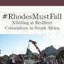 RhodesMustFall. Nibbling at Resilient Colonialism in South Africa