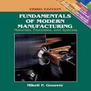 FUNDAMENTALS OF MODERN MANUFACTURING 3ed  MATERIALS, PROCESSES, AND SYSTEMS