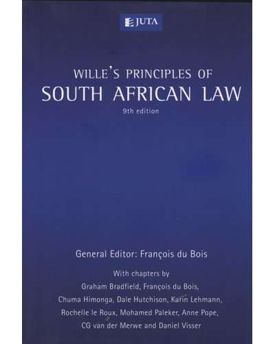 Wille's Principles of South African Law  9ed
