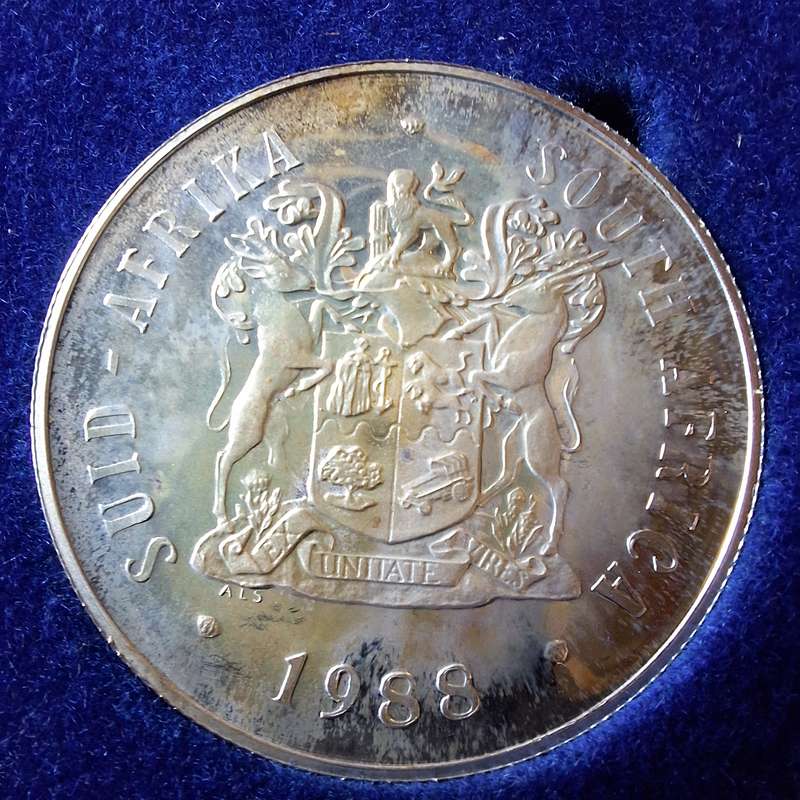 1988 Proof Silver R1 - Dias
