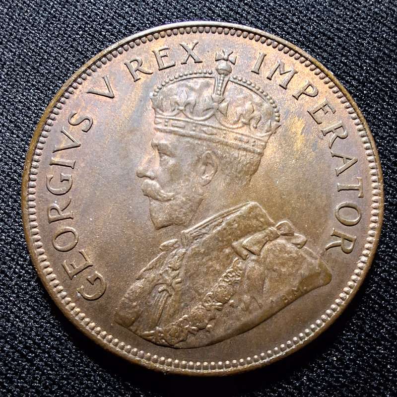 1936 South Africa 1D Coin - High Grade