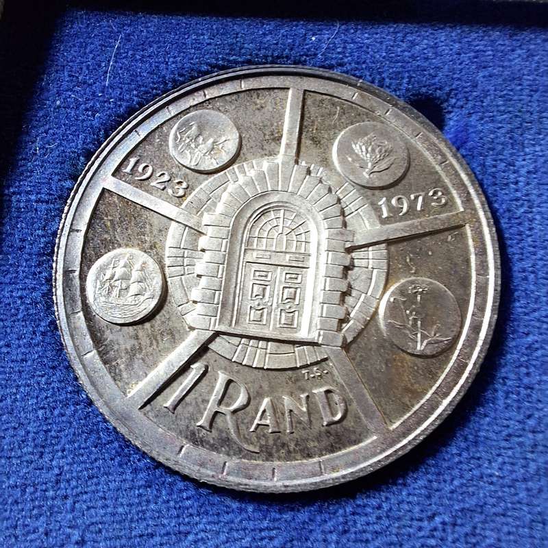 1974 SA Mint Proof Set with Silver 1 Rand