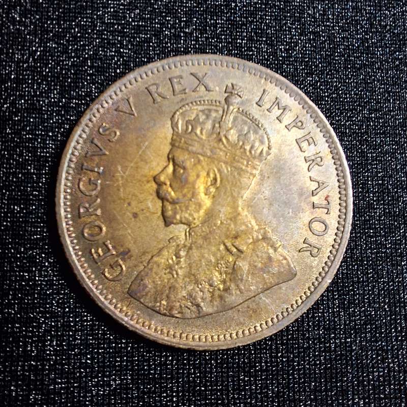 1933 1 Shilling Silver South Africa Coin - High Grade