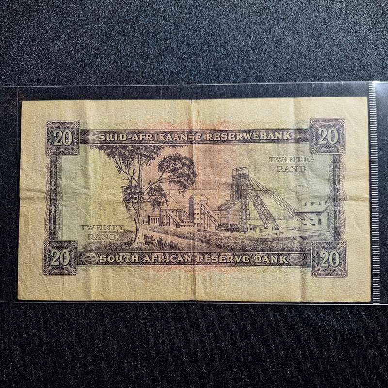 20 Rand G Rissik South Africa Note