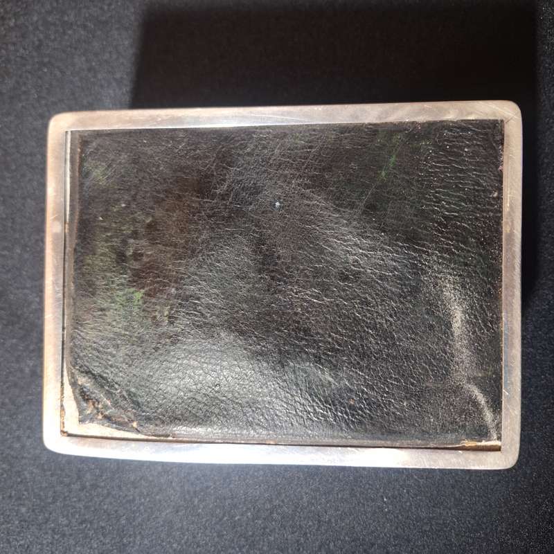 1800's Hallmarked Sterling Silver Cigar Box (736 Grams)