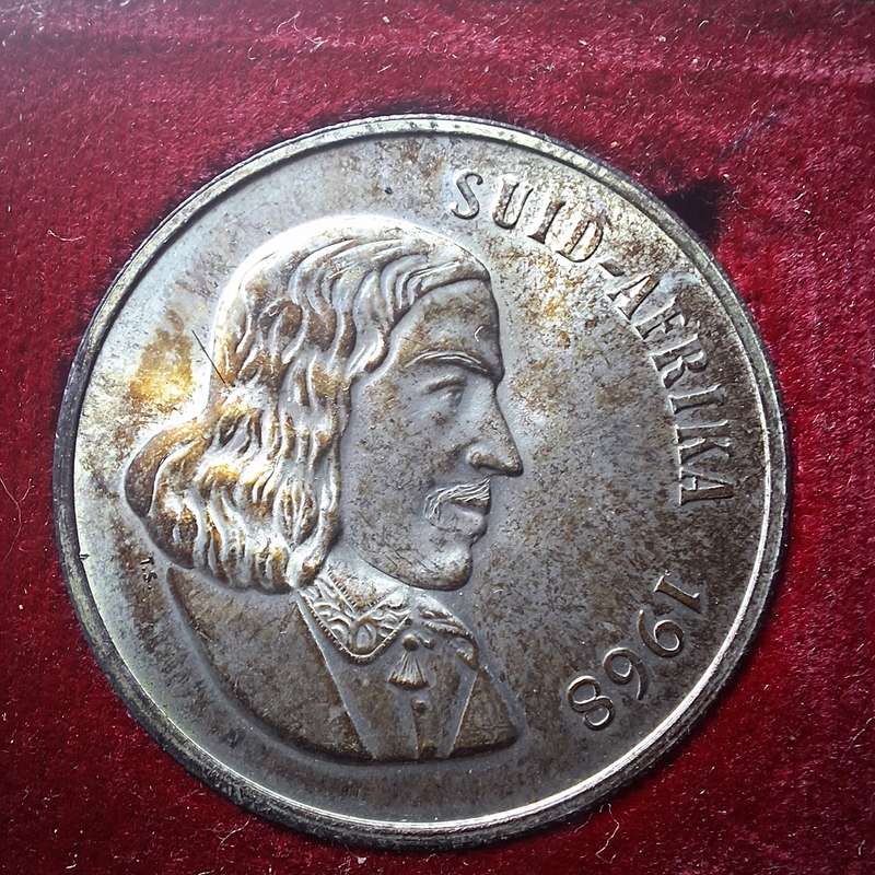 1968 Long Proof South Africa Set - No Gold