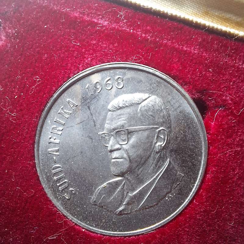 1968 Long Proof South Africa Set - No Gold