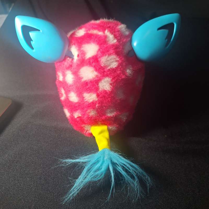 2012 Furby Boom Pink with White Polka Dots Fully working