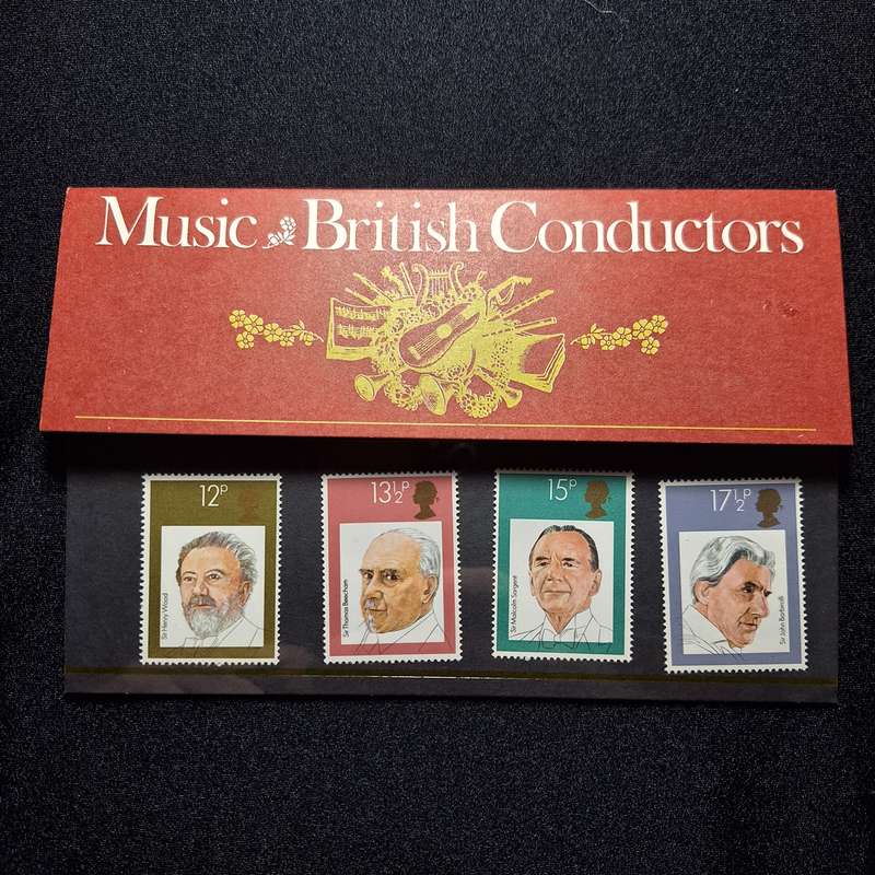 Commemorative Music British Conductor Stamps