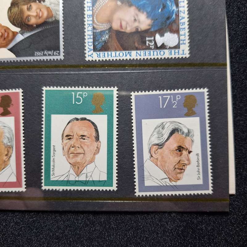 Commemorative Music British Conductor Stamps