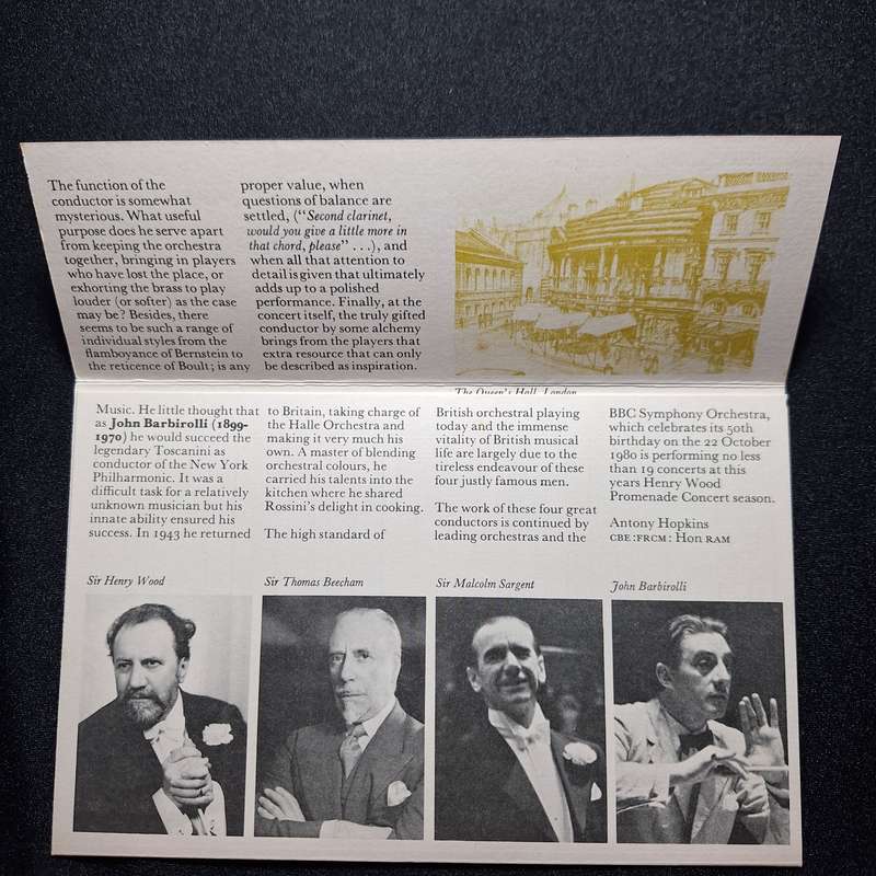 Commemorative Music British Conductor Stamps