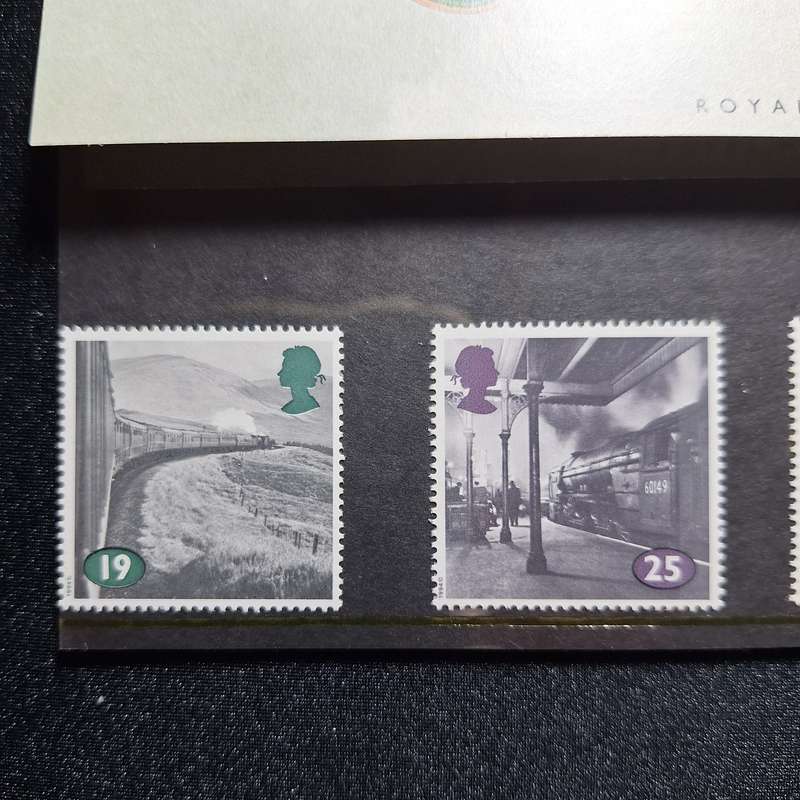 Commemorative The Age of Steam Stamps