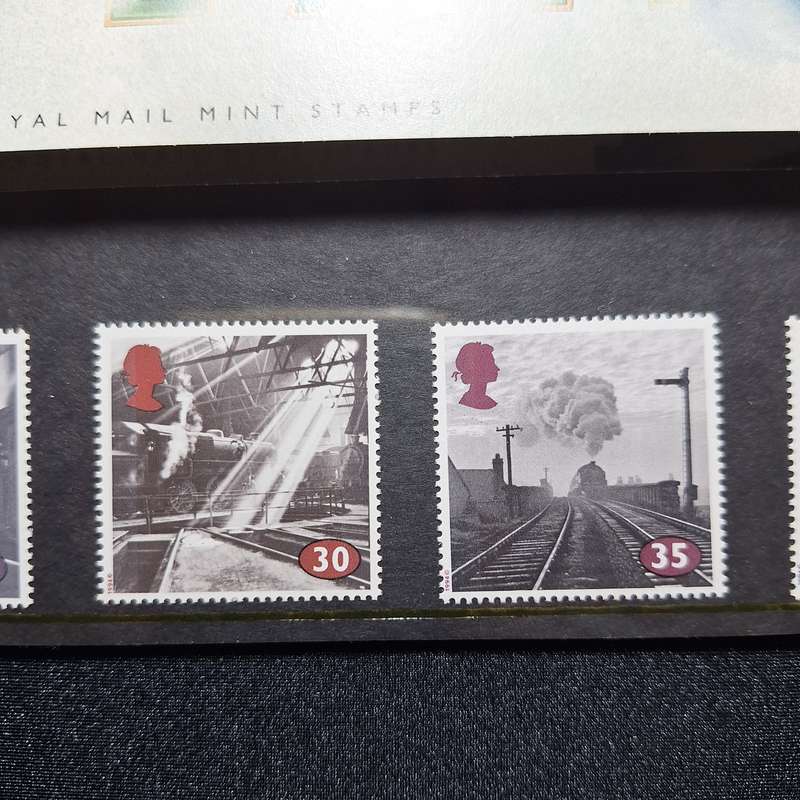 Commemorative The Age of Steam Stamps