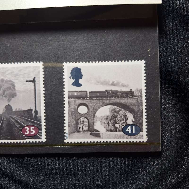 Commemorative The Age of Steam Stamps