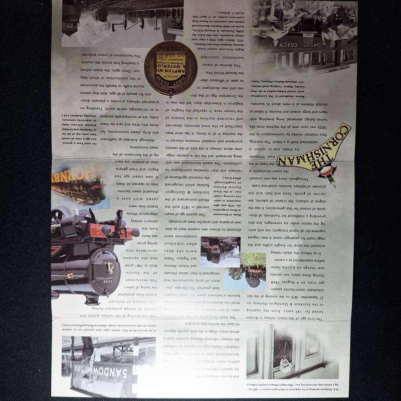 Commemorative The Age of Steam Stamps