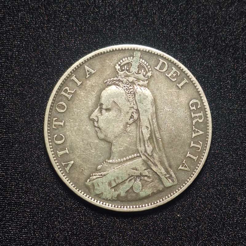 1889 UK Victoria Crown   .925% Silver Coin 22.3 Grams