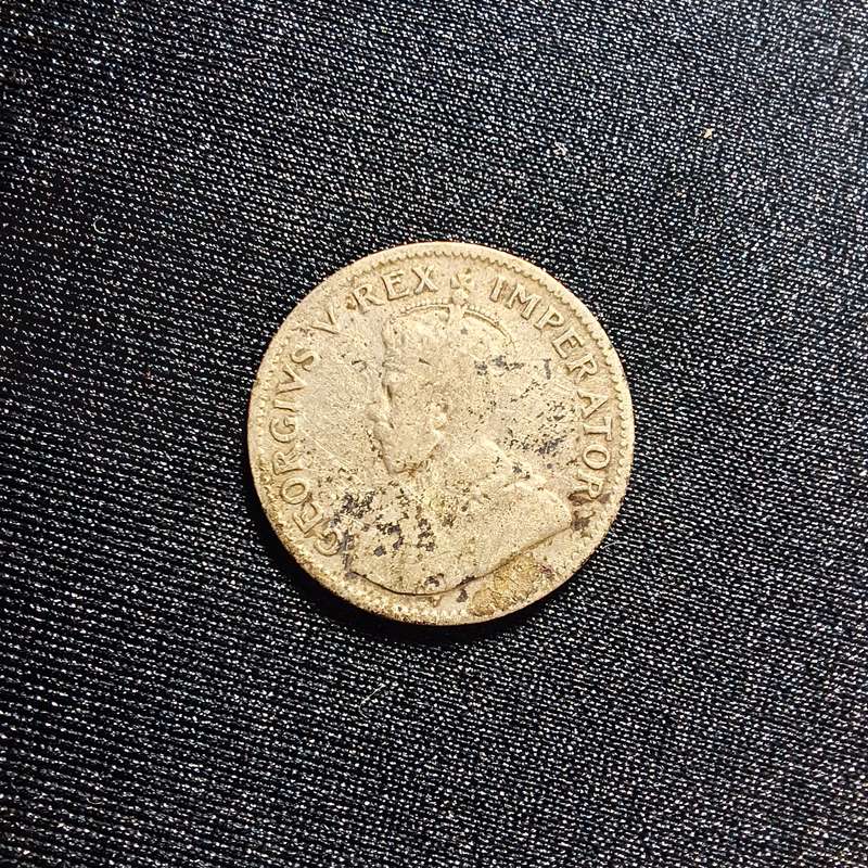 1923 3D Sixpence Silver South Africa Coin