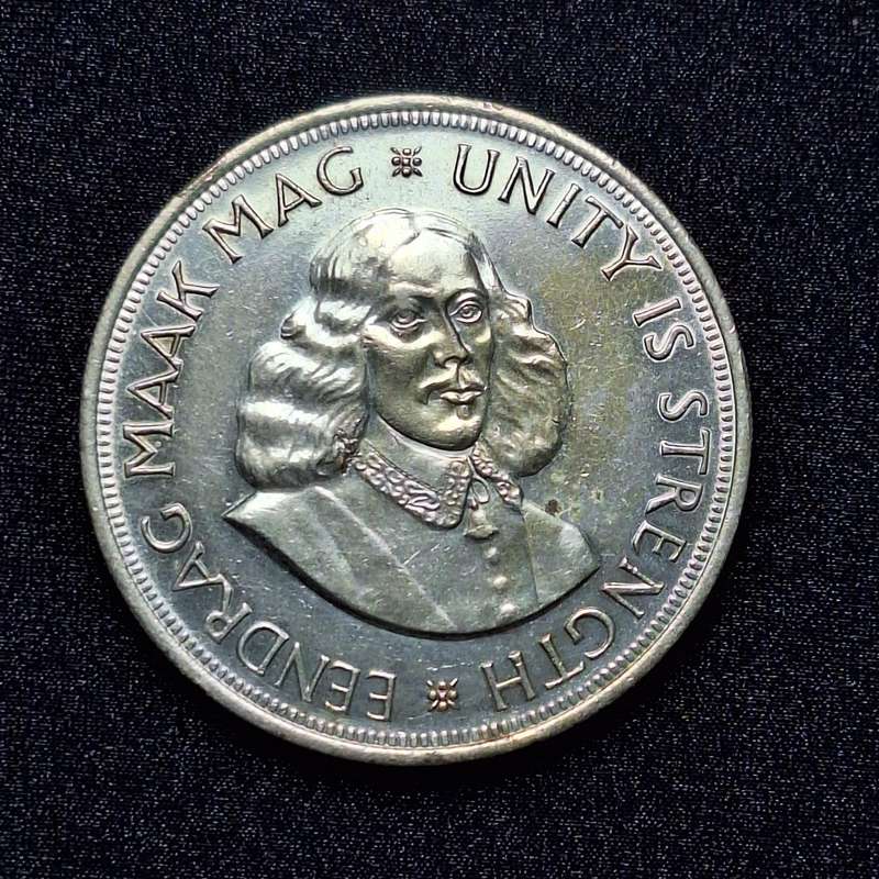 1961 50c South Africa Coin #2