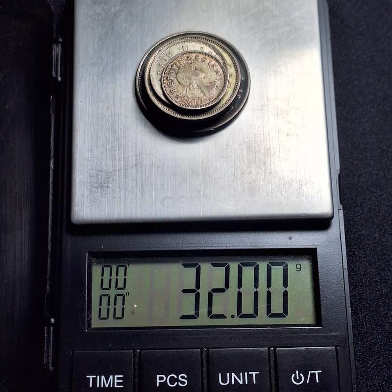 32 Grams Various Dates 50% Silver South Africa Coins