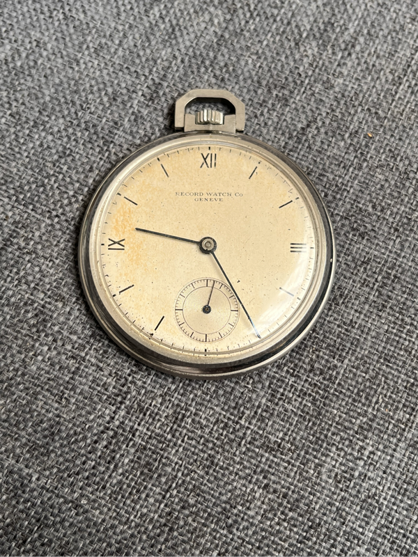 Record Pocket Watch