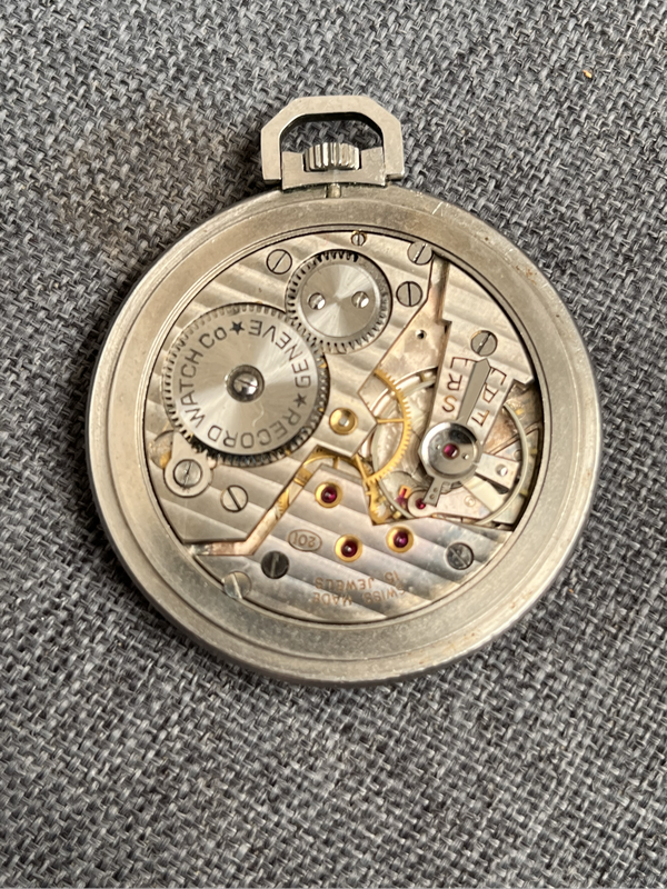 Record Pocket Watch