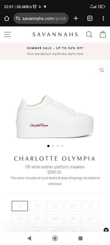 Charlotte Olympia ladies shoes