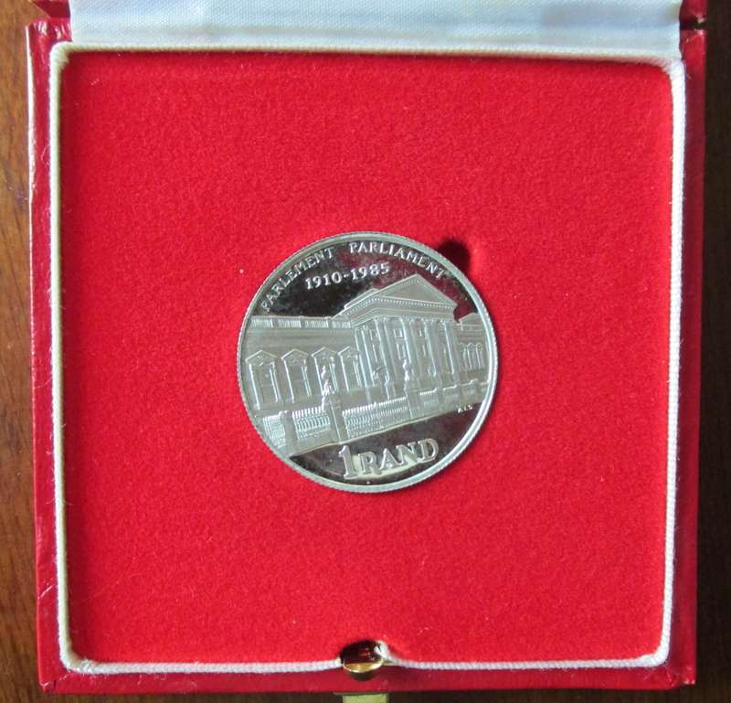 1985 PROOF SILVER RAND - PARLIAMENTARY