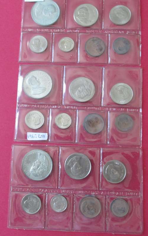 2 1967 UNC. MINT PACKS + 1968 - 1C TO SILVER RAND